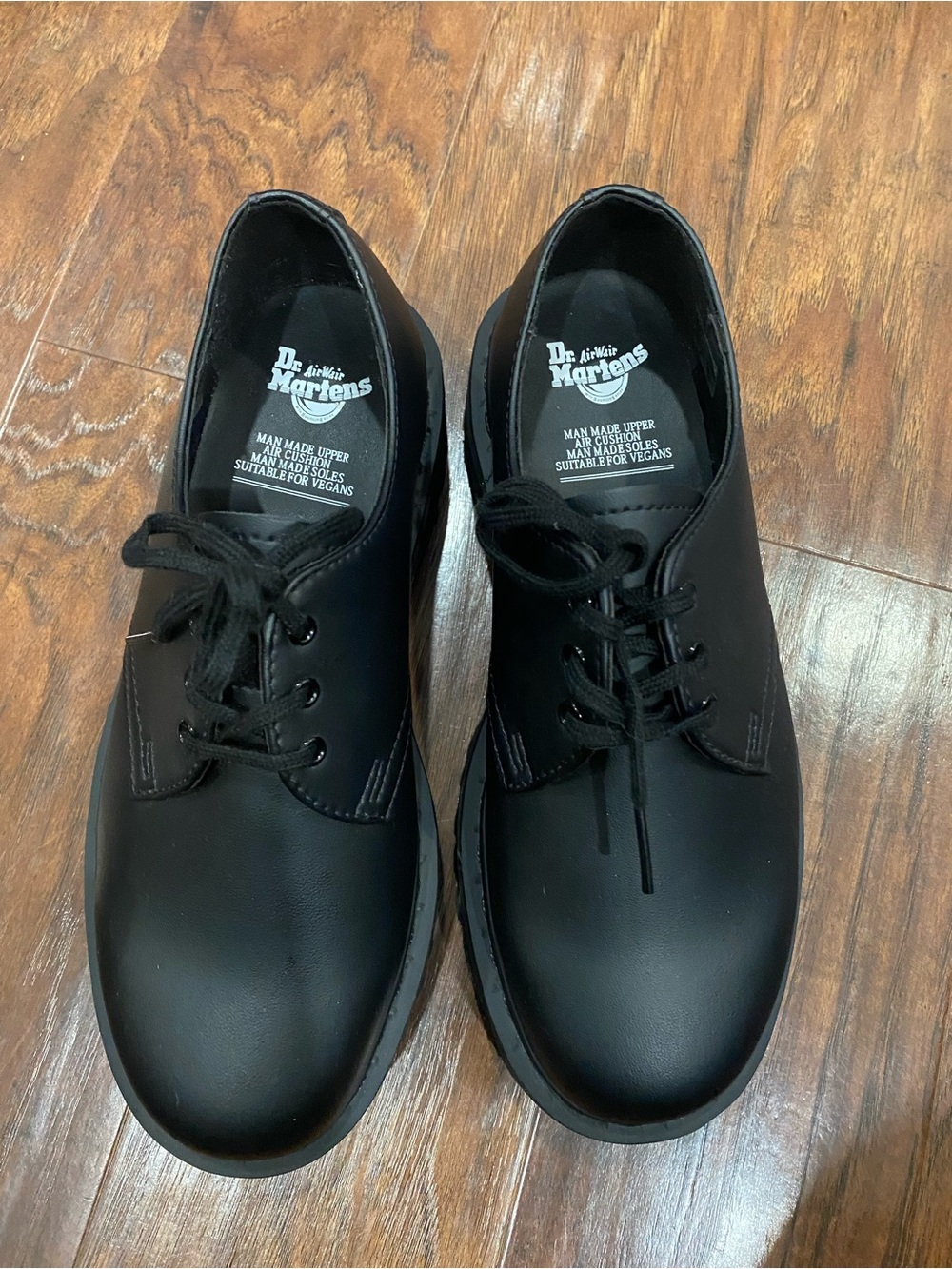 Dr. Martens 3 Eye Lace-Up Shoes in Black